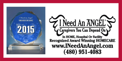 THIS JUST IN… I Need An Angel, Inc. Home Care Service Receives 2015 Best of Scottsdale Award